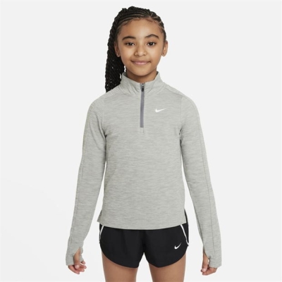 Nike Older DRI-FIT Maneca Lunga Half Zip fetita