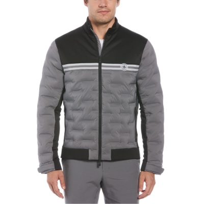 Jacheta Original Penguin Golf Insulated Mixed Media 80s barbat