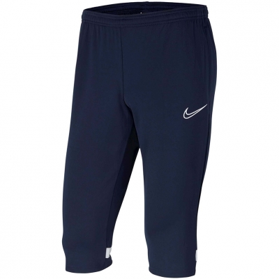 Pantalon Spodnie dla dzieci Nike Dri-FIT Academy 21 3/4 KP granatowe CW6127 451