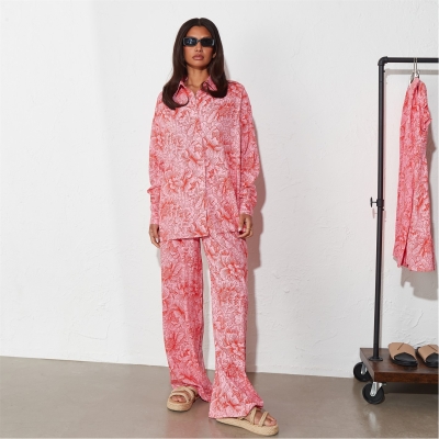 Pantalon Combat I Saw It First Co Ord Woven Wide Leg