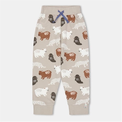 Lilly and Sid & Sid Multicoloured Mixed Animal Print Joggers