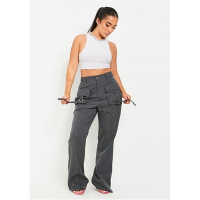 Pantalon Combat Missy Empire Detail Straight Leg Cargo