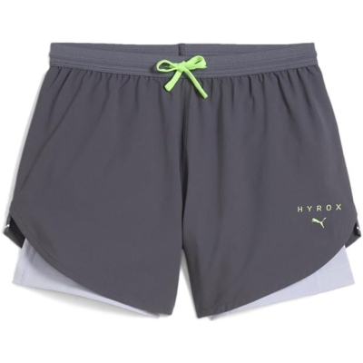 Pantalon scurt Combat Puma x HYROX Ultraweave 2-in-1 Gym adulti