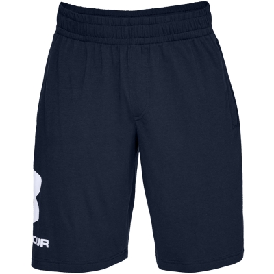 Pantalon scurt Combat Men's Under Armor Sportstyle Cotton Logo navy blue 1329300 408 Under Armour