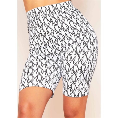 Pantalon scurt Combat Missy Empire Waist Missy Print Branded Cycle