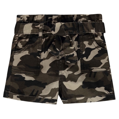 Pantalon scurt Combat Firetrap Camo copil fetita