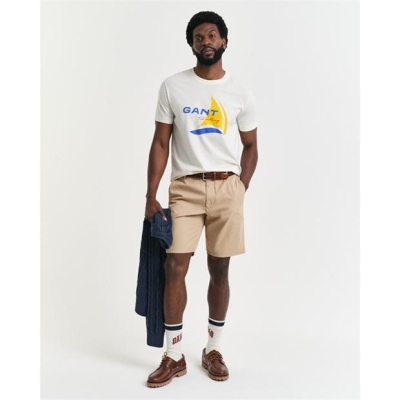 Pantalon scurt Combat Gant Relaxed Fit Chino