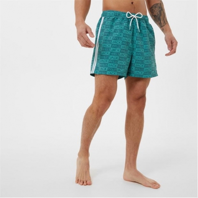 Pantalon scurt Combat Jack Wills All Over Print Swim
