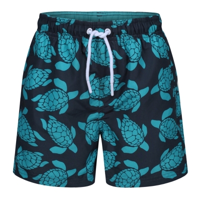 Pantalon scurt Combat Ript Turtle Print Swim baietel