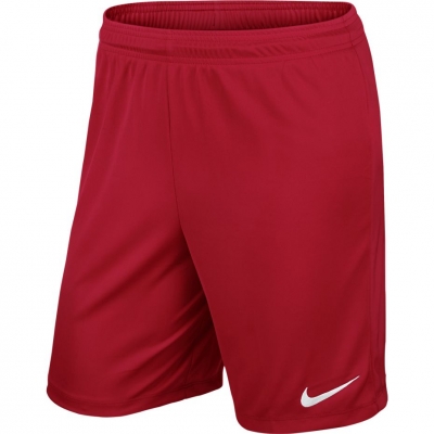 Pantalon scurt Combat NIKE PARK II KNIT SHORT NB red / 725887 657