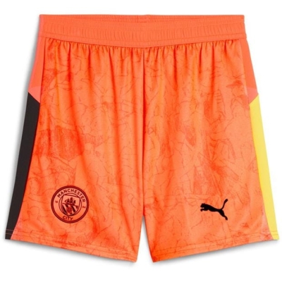 Pantalon scurt Combat Puma Manchester City Club World Cup Portar 2025 2026 copil