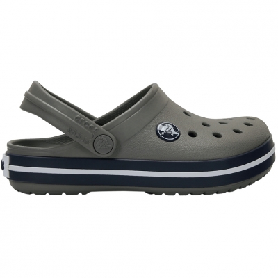 Chodaki dla dzieci Crocs Crocband Clog szare 207005 05H copil bebelus