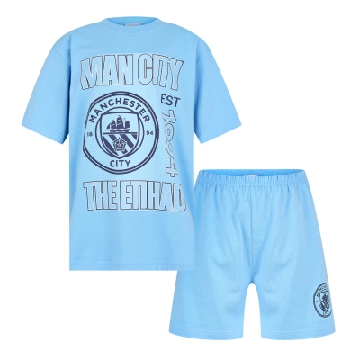 Team Manchester City Maneca Scurta Pj Set baietel