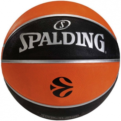 Pilka koszykowa Spalding Eurolige TF-150 pomaranczowo-czarna 84507Z