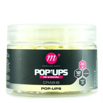 POP-UP FLUO CRAB IB 12MM 250ML MAINLINE