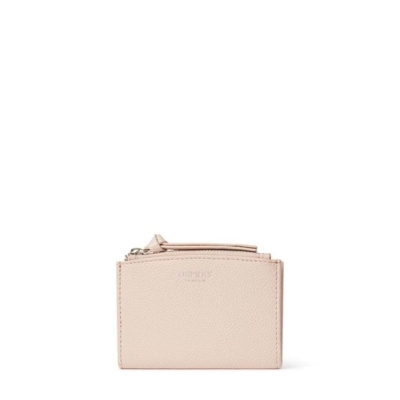 Osprey London OSPREY LONDON Molly Curved Bi-Fold piele Card Holder