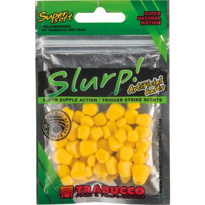 PORUMB ARTIF SLURP BAIT CORN galben 50BUC PL TRABUCCO