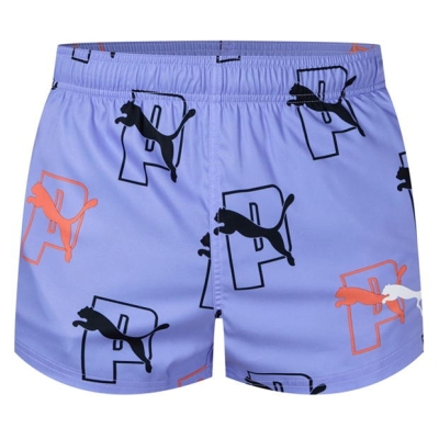 Pantalon scurt Combat Puma Logo Swim barbat