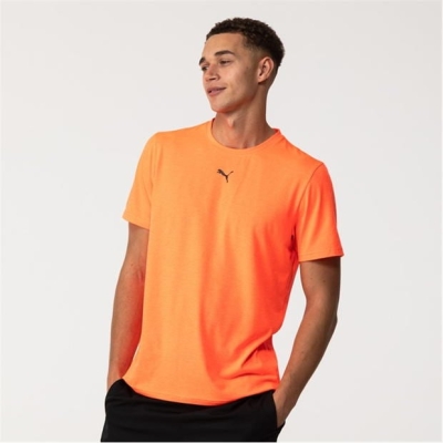 Tricou Puma Train All Day Essentials Heather barbat