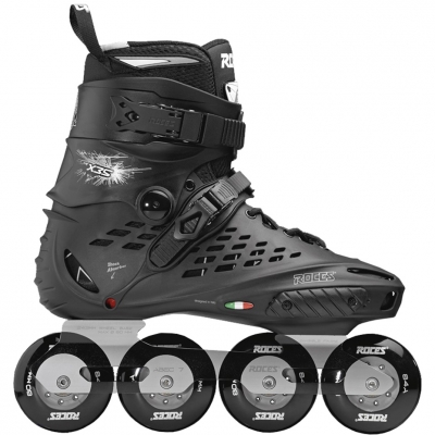 Łyżworolki Roces X35 TIF czarno-srebrne 400849 01