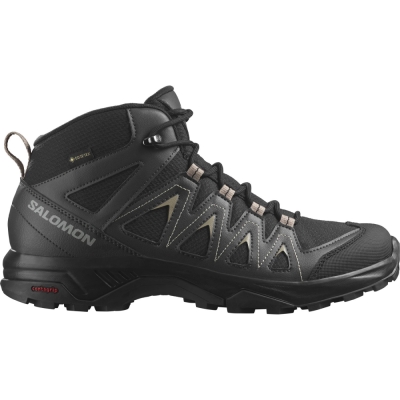 Salomon Ghete Drumetie Barbati X Braze Mid Gore-Tex Negru