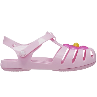 Sanda 's Crocs Isabela Charm pink 208445 6S0 copil