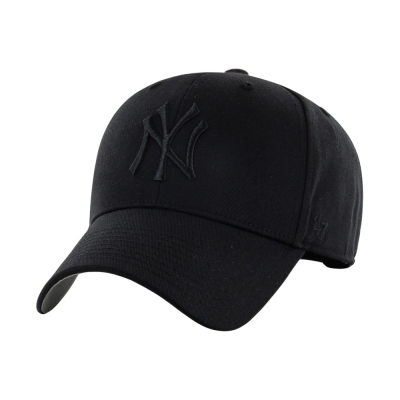 Sapca '47 New York Yankees MVP Raised Basic Black B-RAC17CTP-BKA 47 Brand