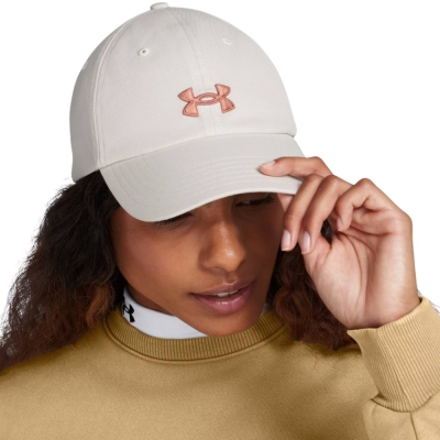 Sapca Under Armour Blitzing Adj OSFM 's cream 1376705 114 dama