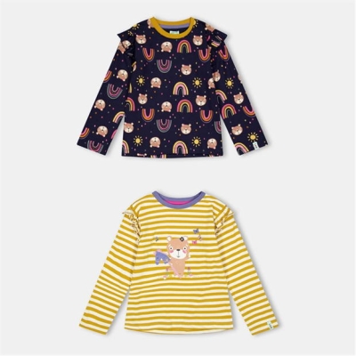 Lilly and Sid Rnbow Tops 2Pk Jn99