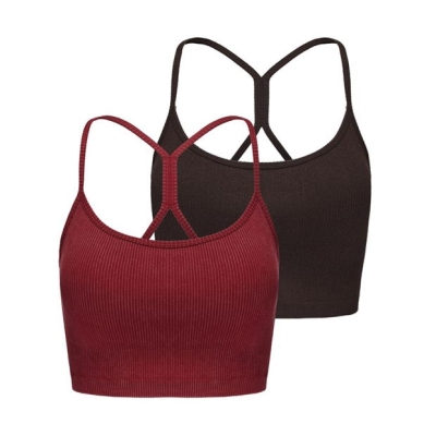 Slazenger 2PK Bra Tnk Ld62