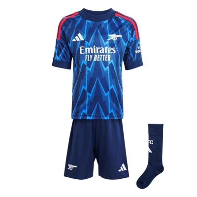Set complet adidas Arsenal Away Mini 2025 2026 bebelus