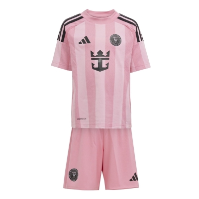 Set complet adidas Miami Messi 2024 2025 Home Mini bebelus