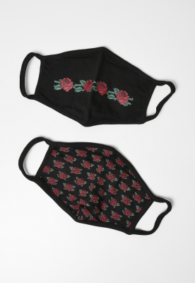 Roses Face Mask 2-Pack Mister Tee