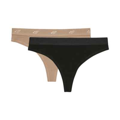 's thong panties 4F F031 2-pack multicolor 4FWMM00UPTSF031 90S dama