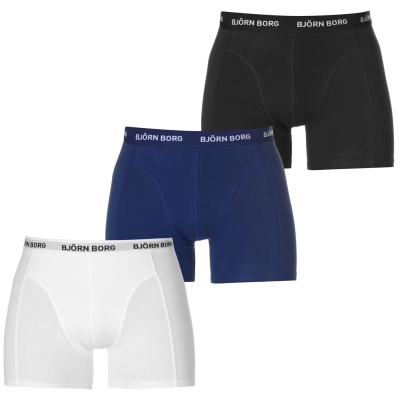 Lenjerie intima Pantalon scurt Combat Bjorn Borg Bjorn 3 Pack Solid