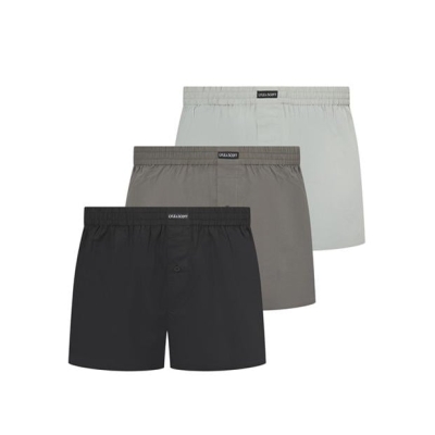 Lyle and Scott 3Pk Wvn Bxr Sn99