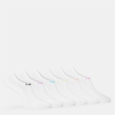 Soseta Calvin Klein 6-Pack Invisible dama