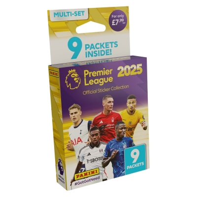 Panini Premier League 24/25 9-Pack Sticker Set