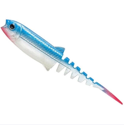 SHAD CANNIBAL MINNOW 8CM 3,4G albastru PEARL 4BUC PL SAVAGE GEAR