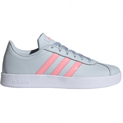 Pantof for adidas VL COURT 2.0 K blue-pink FY9151 copil