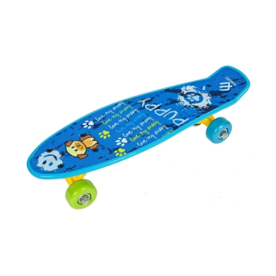 Skateboard Enero Mini Puppy plastic blue 1012773