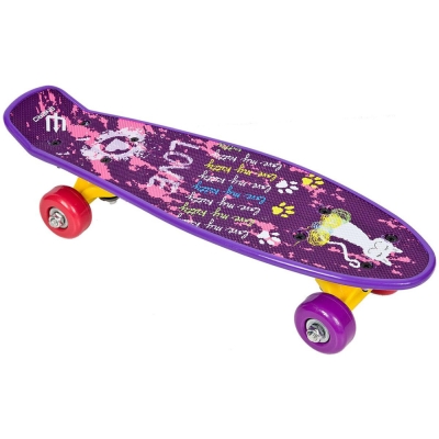 Skateboard Plastic 22' Enero Mini Love Kitty 1012759