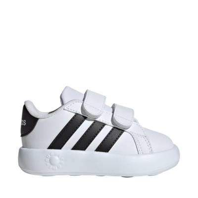 Pantof adidas Grand Court 2.0 's white and black ID5271 copil
