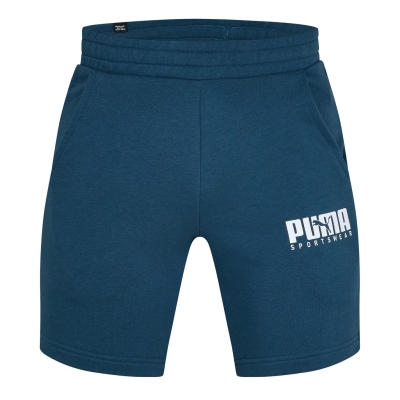 Puma Key Graphic Sweat Short 8 Jogger barbat