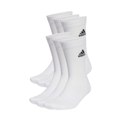 Soseta adidas Cushioned Sportswear Crew 6 Pairs white HT3453