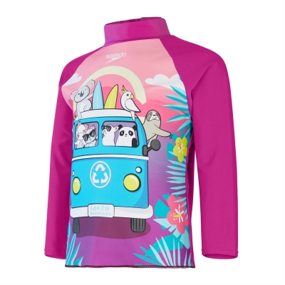 Speedo Maneca Lunga Rash top bebelus fetita