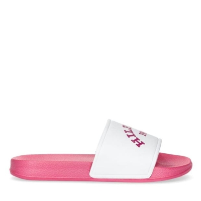 Tommy Hilfiger Logo Print Sliders copil