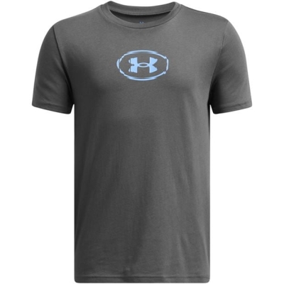 Under Armour Armour Ua B Slice Logo Ss Gym Top baietel