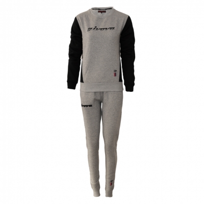 Trening dama 102 G/COLLO CON TASCHE IN FELPA Givova