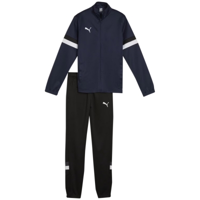 Trening 's Puma Team Rise navy blue and black 658655 06 copil